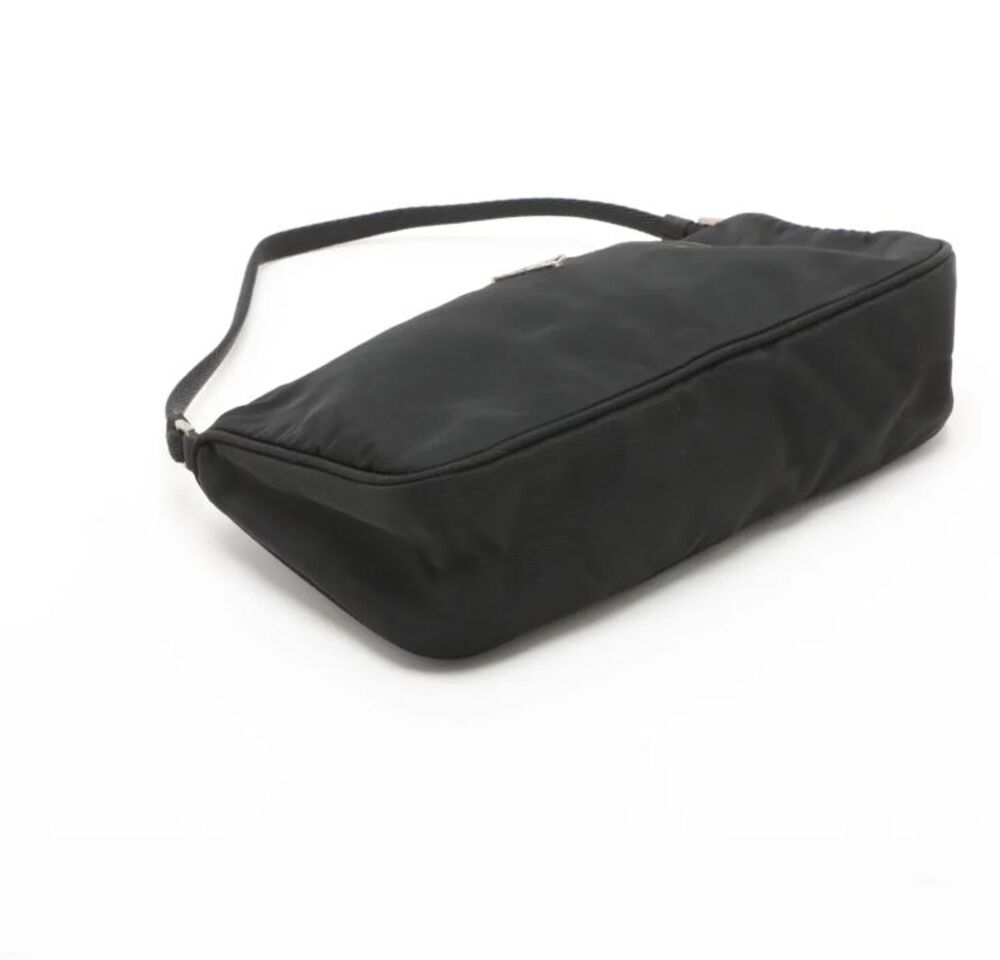 Prada tessuto nylon baguette bag vintage 1990s-2000s black - Picture 10 of 11